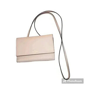 Kate Spade Winni Wright Place Crossbody Wallet Clutch Plum Dawn WLRU3192